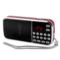 Radio portable AM/FM XC-L088AM, lecteur MP3 1200mAh, enregistreur Gurbani/Quran, prise en charge USB/TF, haut-parleur intégré