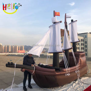 Bateau gonflable géant de <span class=keywords><strong>pirate</strong></span>, modèle géant, pour décoration d'événements, 1 pièce - Product Image 4