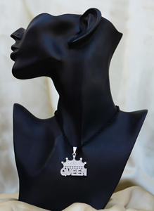 New Arrival Latest Hip Hop Crown Pendant Silver Plated Brass Pendant for Women Iced Out Queen <b>Charm</b> Jewelry Wholesale/OEM/ODM - Product Image 4