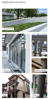 Revêtement extérieur en pierre artificielle écologique à base d'eau, granit liquide imperméable avec texture réaliste pour l'extérieur de la maison