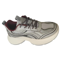 Chaussures de course légères absorbant les chocs, respirantes en mesh, en cuir véritable, antidérapantes, anti-odeurs, pour la salle de sport et l'entraînement