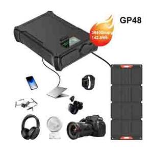 ZLWM 30W 18W Mini Station d'alimentation portable à batterie au lithium ternaire 38400mAh 142.8Wh, batterie externe pour le camping et les voyages - Product Image 1