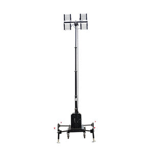 Éclairage de secours <span class=keywords><strong>mobile</strong></span> de tour d'éclairage de <span class=keywords><strong>chantier</strong></span> de construction pour l'usage de véhicule dans des nuits noires à moteur diesel - Product Image 2