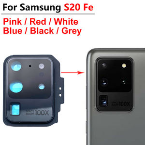 Pièces détachées pour téléphone portable, lentille de caméra arrière en verre pour <span class=keywords><strong>Samsung</strong></span> <span class=keywords><strong>S20</strong></span> Ultra <span class=keywords><strong>S20</strong></span> <span class=keywords><strong>Fe</strong></span>, verre de caméra avec adhésif - Product Image 5