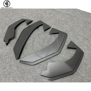 Nouveaux canards arrière en fibre de carbone sèche style Duke mat sans éclairage pour Lamborghini Revuelto - Product Image 4