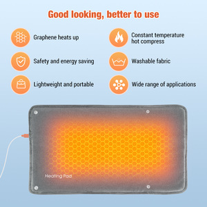 Calentador de Manos USB Inteligente con Termostato de Grafeno, Recargable, Portátil, de Bolsillo, con 3 Niveles de Calor y Pantalla LED, para Invierno y Exteriores - Product Image 3