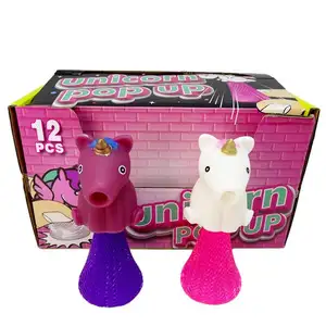 Flashing Child Toy Hot Sale Animal Pressure Bouncing Light Up Unicorn Child Play Unicorn Toy