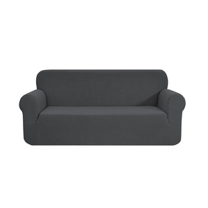 Fundas tejidas para sofá, cubiertas elásticas para sofá de 3 plazas, Jacquard - Product Image 1