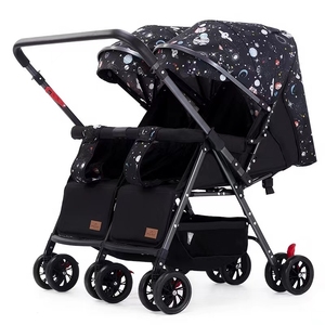 <span class=keywords><strong>Passeggino</strong></span> Gemellare Pieghevole Bidirezionale e Carrozzina Doppia per 2 Bambini in Offerta Speciale - Product Image 4