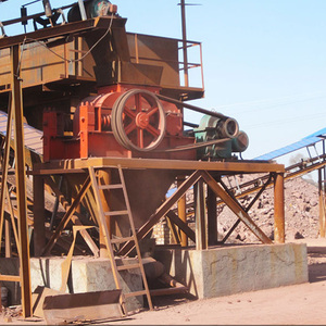Máquina trituradora pequeña para minería, equipo para triturar piedra, grava, mineral de oro, trituradora de rodillos doble para hacer arena, precio - Product Image 2
