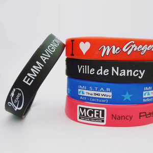 Pulseras de Silicona Personalizadas con Impresión Láser Bestom, Pulsera de Silicona Económica para Equipos - Product Image 2