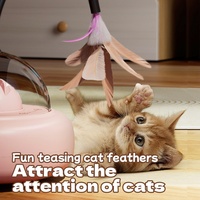 Jouet laser automatique moderne pour chat Find My Tail, avec capteur de mouvement intelligent, interactif, rechargeable par USB, en ABS, pour chaton d'intérieur, pour jeu autonome