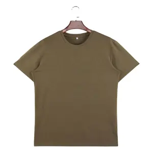 Amazon sıcak satış erkekler için özel pamuk moda tasarım artı boyutu Dtg T Shirt