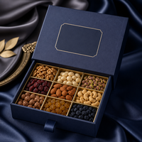 Elegante Scatola Regalo in Carta con Divisori per Cioccolatini e Caramelle, Confezione Alimentare in Cartone Premium