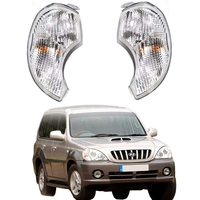 Feu de coin avant, clignotant pour Hyundai Terracan 2001 2002 - 2006, lentille transparente, phares antibrouillard, phares de conduite, pièces automobiles