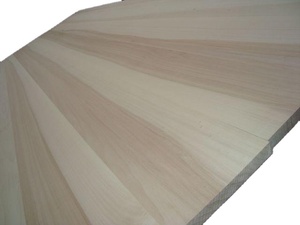 Panneau de popeline en <span class=keywords><strong>bois</strong></span> massif, vente directe d'usine, bord collé, planche de popeline, batte de hêtre, Balsa pour meubles - Product Image 2