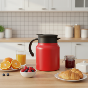 1000ml 316 Stainless Steel Vacuum Insulated <strong>Teapot</strong> &amp; Teakettle with 12-24 Hours <strong>Thermal</strong> Insulation for Office Use - Product Image 5