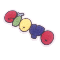 Patch en Chenille personnalisé de haute qualité, pour vêtement, chaussures, sacs et accessoires de vêtement, vente en gros, fournitures d'usine