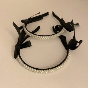 Tùy Chỉnh Mềm Đàn Hồi Và Linh Hoạt Rắn Màu Tóc Hoops Cho Cô Gái Đầu Phụ Kiện - Product Image 1