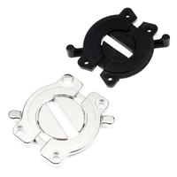 Connecteur de bureau deux-en-un pour la fixation de meubles, accessoires de raccordement pour tables rondes, connecteur supérieur