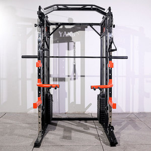 Precio de Fábrica Nuevo Estilo Máquina Smith Multifuncional con Jaula de Potencia y Soporte para Sentadillas con Placas de Peso Equipo de Entrenamiento para Gimnasio - Product Image 6