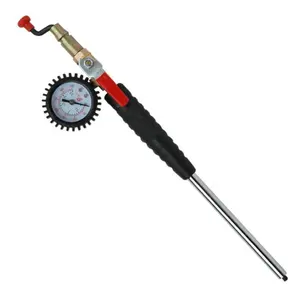 Automobile Fast Filling Rod Tyres Repair Tools Tire Inflatable Rod With Pressure Gauge