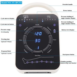 Système de thérapie par compression d'air pour le corps entier à usage domestique, 6 chambres, masseur sans fil rechargeable avec plusieurs manchons - Product Image 5