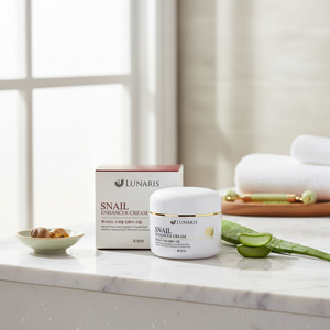 Crème Visage Lunaris SNAIL ENHANCER, Lotion Anti-rides, Anti-âge, Amélioration des Rides, Blanchissant, K-beauty, Fabriqué en Corée - Product Image 3