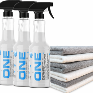 Spray Limpiador de Autos Ecológico Sin Perfume, Sin Agua, 3*20 Oz, Tecnología Triphene, Limpieza Rápida, Multiusos, para Pintura y Vidrio - Product Image 1