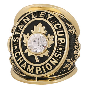 Bague de championnat des Maple Leafs de Toronto de 1967, bijou de mode artisanal exquis, esthétique rétro, <span class=keywords><strong>moment</strong></span> commémoratif de la victoire - Product Image 2