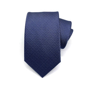 Cravate en soie personnalisée avec logo, cravates en jacquard tissées, cravate avec logo de couronne royale, cravate fine pré-nouée avec fermeture éclair pour hommes - Product Image 4