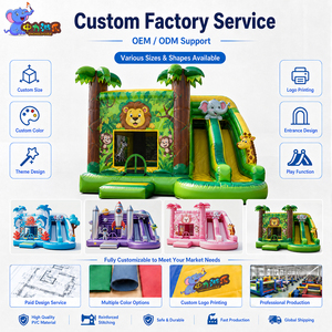 <span class=keywords><strong>Castillo</strong></span> Inflable con Tobogán para Niños, <span class=keywords><strong>Castillo</strong></span> <span class=keywords><strong>Hinchable</strong></span> Comercial para Fiestas al Aire Libre - Product Image 5