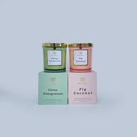 Bougie parfumée artisanale Wick Wood Malone, parfumée à la paraffine biologique, senteur de soja, senteur méditative naturelle, Malone Jo Candle