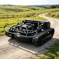 Tondeuse à gazon télécommandée pour jardin, machine à couper l'herbe, tondeuses à gazon robotisées à vendre