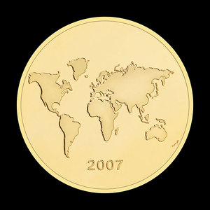 Nouvelle Merveille du Monde : Colisée Romain d'Italie, Souvenir Plaqué Or, Cadeau de Collection, Grande Monnaie Commémorative des Grands Bâtiments - Product Image 3