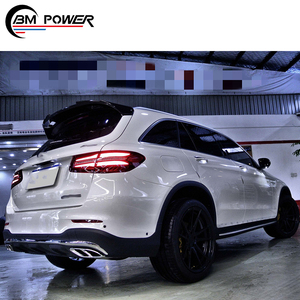 Kit carrozzeria stile <span class=keywords><strong>GLC</strong></span> <span class=keywords><strong>classe</strong></span> X253 GLC43 di alta qualità con paraurti anteriore auto diffusore posteriore punte di scarico Kit auto - Product Image 3