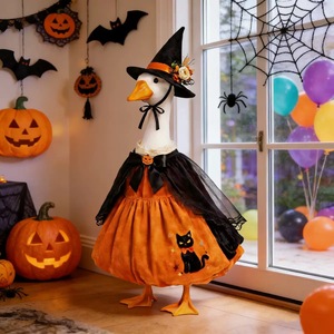 2026 Halloween Hundekostüme Terrassen- und Gartendekoration Feiertags-Veranda-Gänse-<span class=keywords><strong>Outfits</strong></span> Americana 4. Juli Gänsekleidung Hundesets - Product Image 6
