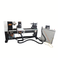 Fácil de operar Automático Carpintería Control de computadora AutoCAD Software Pequeño 4 ejes Cnc Torno de madera AR26 para la venta