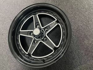 ล้อแม็กซ์ Drag Wheel 15X5.5 5X114.3 ET0 สีดำ ผลิตด้วยเครื่อง CNC รุ่น Race Master Convo Pro Street Pro Drag Star AP5 AP6 VC VE VF VG - Product Image 3