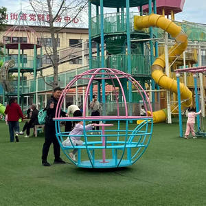 Globe terrestre rotatif sans moteur, super amusant, best-seller, équipement de jeu pour l'école et la cour, nouveaux accessoires de jeu de <span class=keywords><strong>fitness</strong></span> - Product Image 5