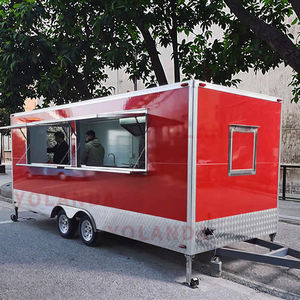 รถเข็นอาหารสุนัขร้อนจัดเลี้ยงอาหารพร้อมอุปกรณ์ครัวร้านอาหารเต็มรูปแบบรถขายอาหารแบบสั่งทำจากสหรัฐอเมริกา - Product Image 5