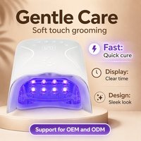 Lampe à ongles UV LED professionnelle 115W avec logo personnalisé OEM en gros pour la marque d'articles de manucure