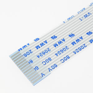 高质量awm 2896 80c vw-1 0.5毫米螺距扁平柔性FFC电缆 - Product Image 1