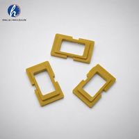 Entretoise de cadre en acier inoxydable usinée CNC en Torlon PAI 4203, isolante en polyamide-imide, résistante à 260°C, précision 0,02 mm, 3/4/5 axes