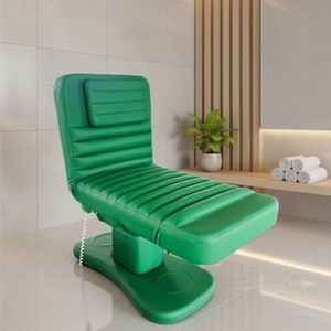 KISEN Luxury 3 Motors Electric Beauty Salon Bed Modern PU Leather Facial Spa Treatment Massage <b>Table</b> Eyelash Bed Beauty Bed - Product Image 1