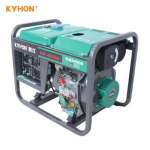 Vente directe d'usine, générateur portable d'extérieur KaiHong, générateur industriel, générateur manuel/électrique KDF4000X/XE, générateur de haute qualité KDF - Product Image 3