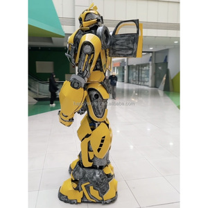 Venta al por Mayor <span class=keywords><strong>Disfraz</strong></span> de Robot Gigante Portátil con Luces LED y Accesorios Grandes para Cosplay Mascota y Personajes - Product Image 1