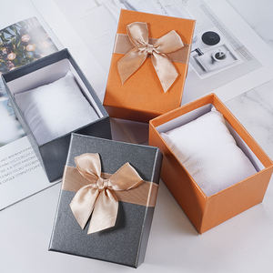 Boîte cadeau de luxe personnalisée en carton noir de haute qualité pour montres, vente en gros 2026 - Product Image 2