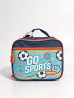 Boîte à lunch isotherme portable pour enfants en tissu Oxford, style sport tendance, écologique et réutilisable, idéale pour les pique-niques