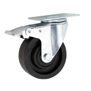 Mittelschwere 3 ZOLL 4 ZOLL 5 ZOLL Hochtemperatur-Glasfaser-Nylonräder, Beständig bis 180 Grad °     Bäckereiwagen-Ofenrollen - Product Image 1